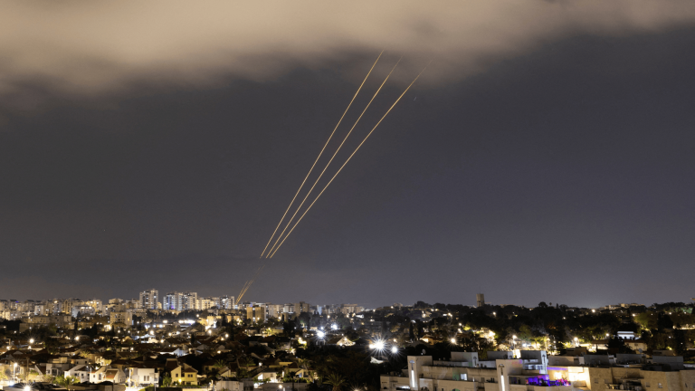 Ataque de Irán a Israel con drones. Foto: AFP.