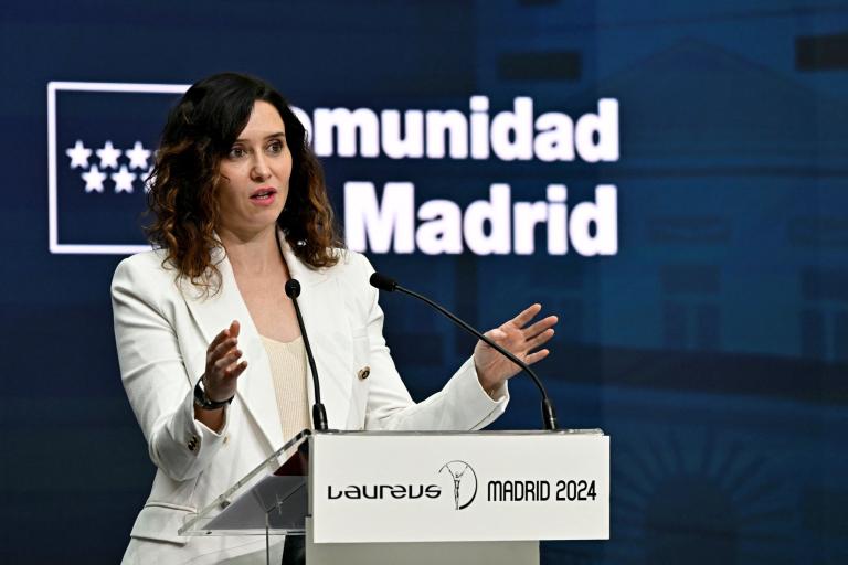 Presidenta de la Comunidad de Madrid, Isabel Díaz Ayuso Foto: AFP