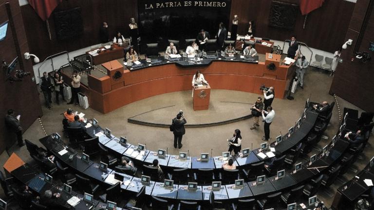 Pleno del Senado de la República. Foto EE: Especial.