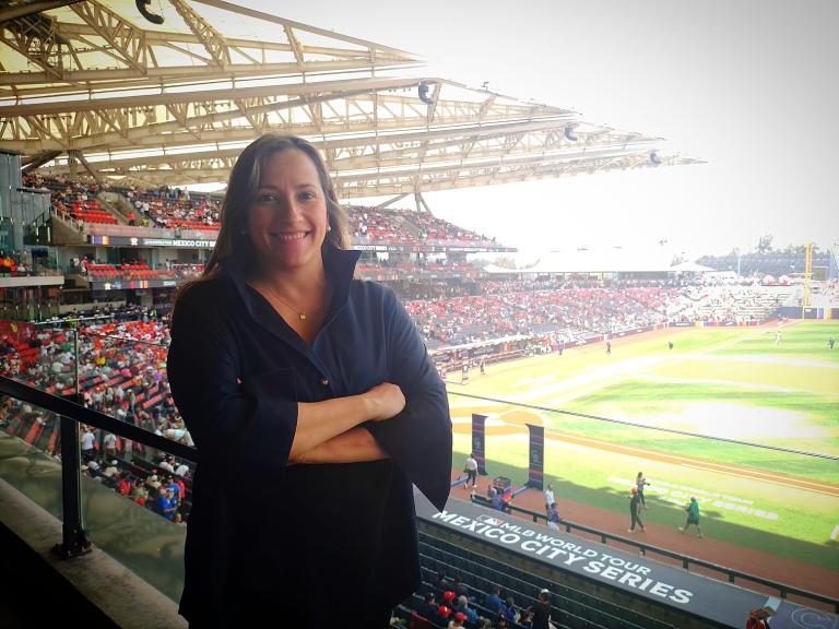 Leonor Colón, vicepresidenta de la Asociación de Peloteros de MLB. Foto EE: Fredi Figueroa