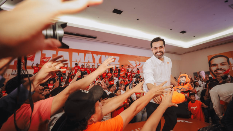 Jorge Álvarez Máynez, candidato de Movimiento Ciudadano a la Presidencia