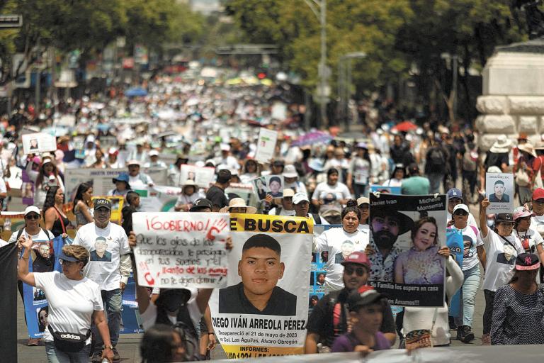 La crisis de desapariciones también se vivió en la CDMX, registró un alza entre 2019y 2023. Foto: Reuters