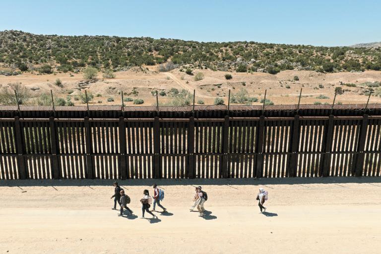 El tema de la migración fue uno de los temas que se abordaron en el último debate presidencial. Foto: Reuters.