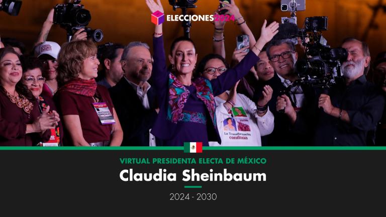 Claudia Sheinbaum resultó virtual ganadora de las elecciones presidenciales de México. Ilustración EE: Juan Carlos Rodríguez / Eric Lugo