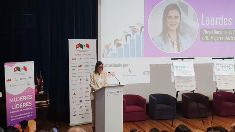 Lourdes Colinas, Oficial Nacional de Programas en ONU Mujeres México. Foto: Elizabeth Meza