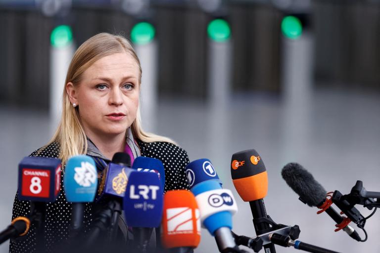 Ministra de Exteriores de Finlandia, Elina Valtonen. Foto: AFP