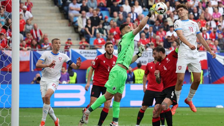 Tanto los checos como Georgia perdieron sus primeros partidos. Foto: AFP