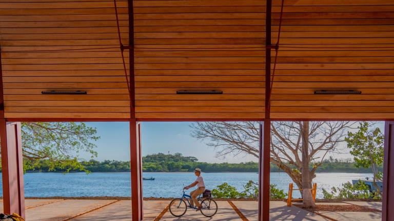 Recinto portuario y muelle de San Blas, Nayarit. Foto: Sedatu.