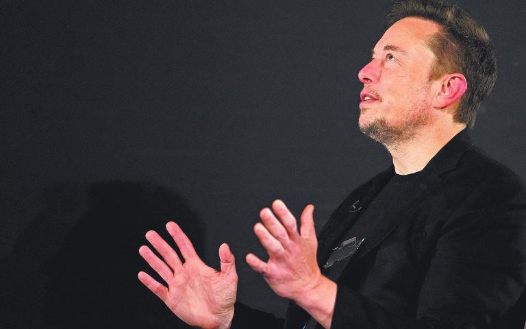 A finales del pasado mes de abril, el CEO de Tesla, Elon Musk, realizó un viaje sorpresa a China. Foto: AFP