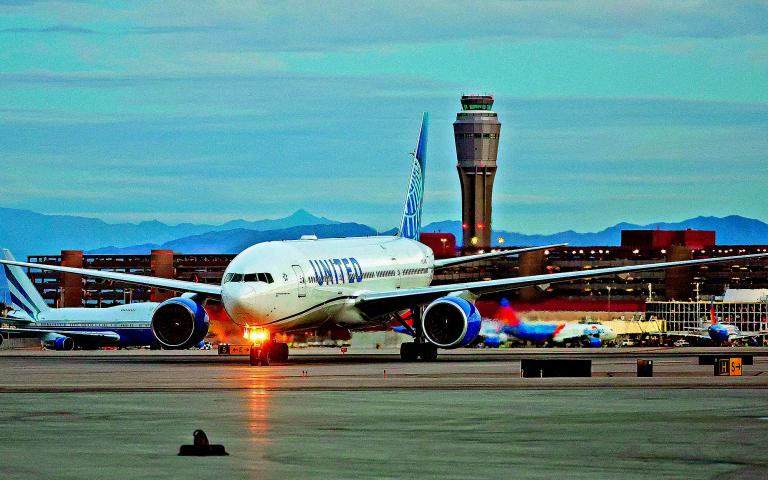 United Airlines presentó su reporte trimestral el miércoles en Wall Street. Foto: AFP