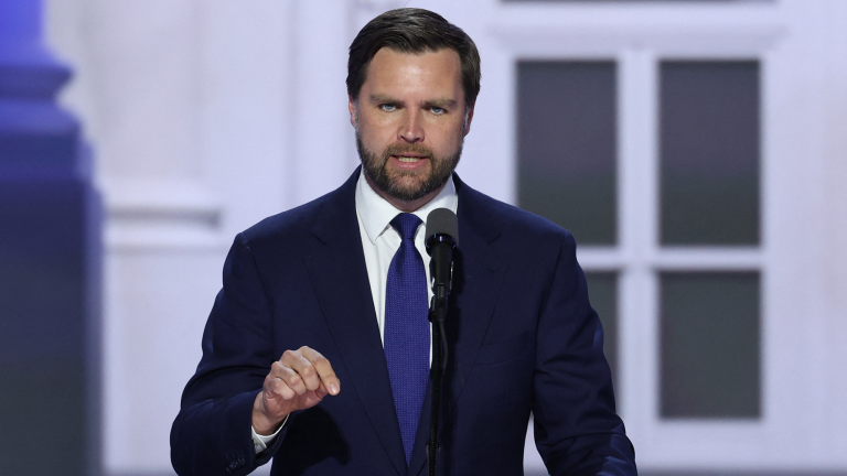 J.D. Vance, compañero de fórmula de Donald Trump para las elecciones presidenciales de noviembre en Estados Unidos. Foto: Reuters