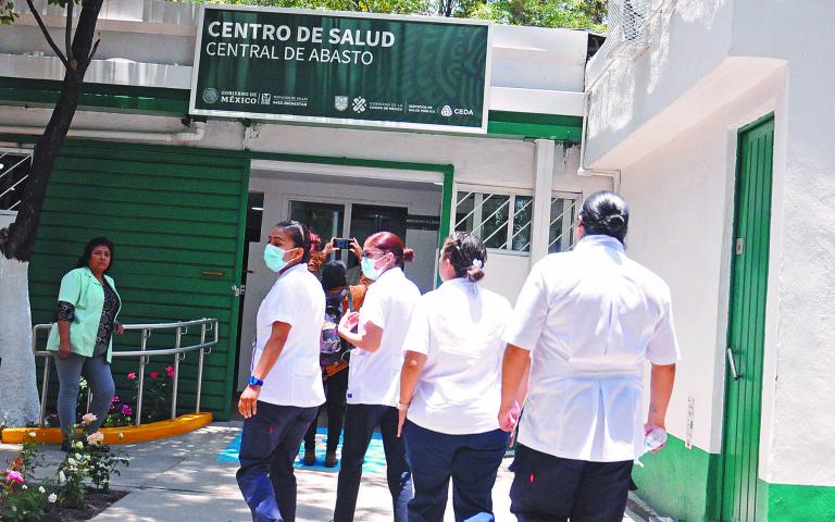 CIUDAD DE M…XICO, 19JULIO2023.- Esta maÒana se inaugurÛ un nuevo Centro de Salud ubicado en la Central de Abasto, el cual atender· a miles de visitantes apartir de este dÌa. FOTO: DANIEL AUGUSTO /CUARTOSCURO.COM