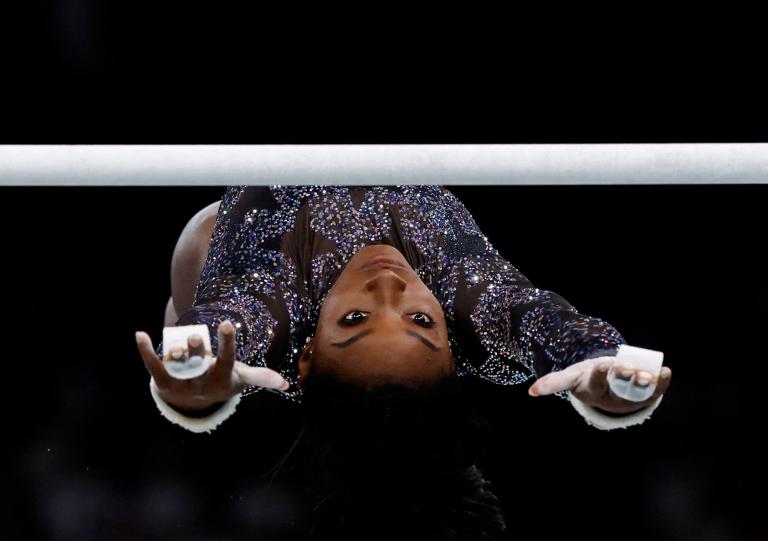 Simone Biles realizará este martes su segunda actuación en los Juegos Olímpicos de París 2024. Foto: Reuters