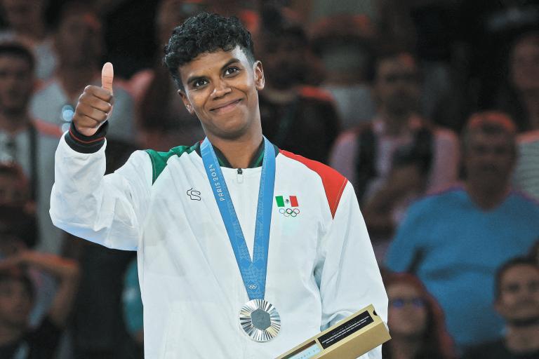 La judoca Prisca Awiti ganó la medalla de plata en los Juegos Olímpicos de París 2024. Foto: Reuters