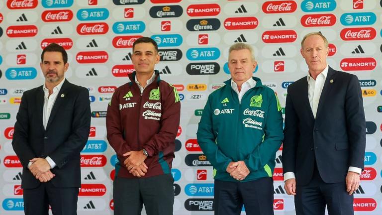 Rafael Márquez y Javier Aguirre. Foto EE: Cortesía.