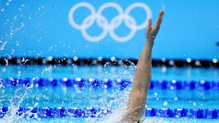 Competencias de natación. Foto: Reuters.