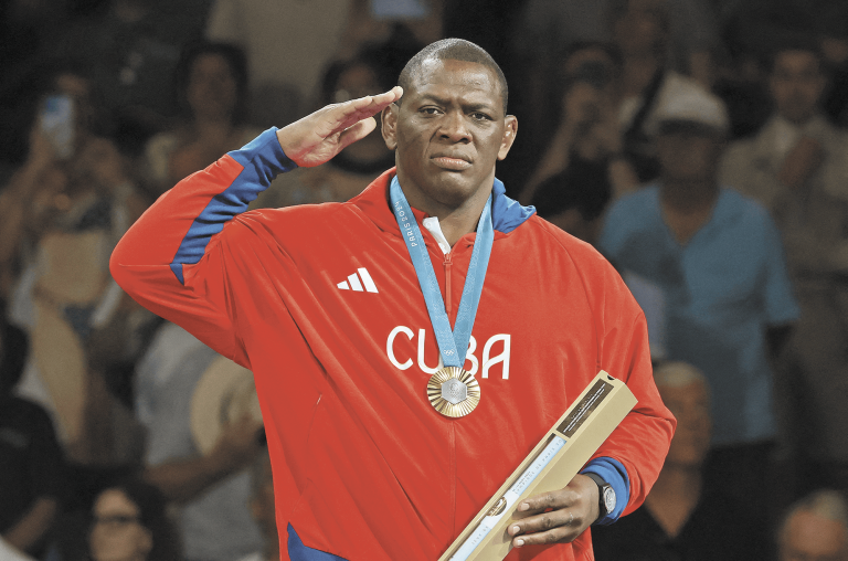 Mijaín López, atleta cubano. Foto: Reuters