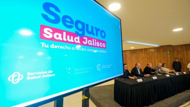 Presentación oficial del Seguro Salud Jalisco. Foto EE: Cortesía / Gobierno de Jalisco