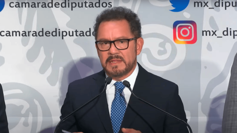 Ignacio Mier, coordinador parlamentario de Morena en la Cámara de Diputados. Foto EE: Especial / Captura de video