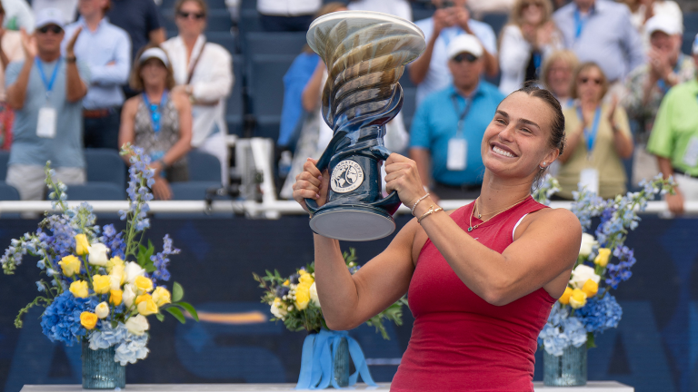 Aryna Sabalenka, tenista bielorrusa. Foto: Reuters