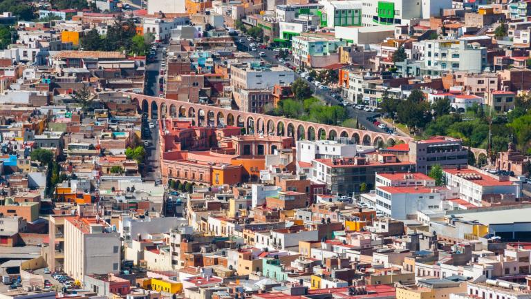 Panorámica de la capital de Querétaro. Foto: Shutterstock.