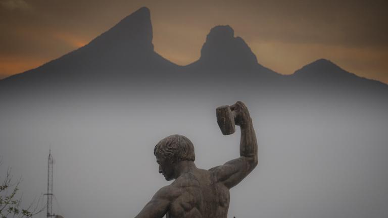 Cerro de la Silla, emblema de Nuevo León. Foto EE: Cortesía.