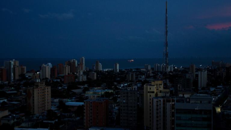 Maracaibo, es un de las ciudades de Venezuela afectadas por la falla en el sumimistro eléctrico. Foto: Reuters