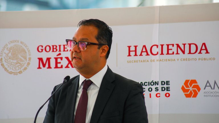 Gabriel Yorio, subsecretario de Hacienda y Crédito Público. Foto EE: Rosario Servin