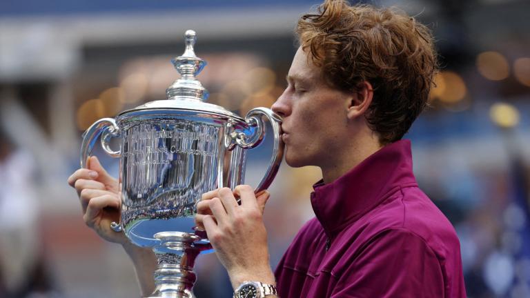 A Jannik Sinner la vida le dio la vuelta, y a sus 23 años ya es el jugador más destacado del momento. Foto: Reuters.