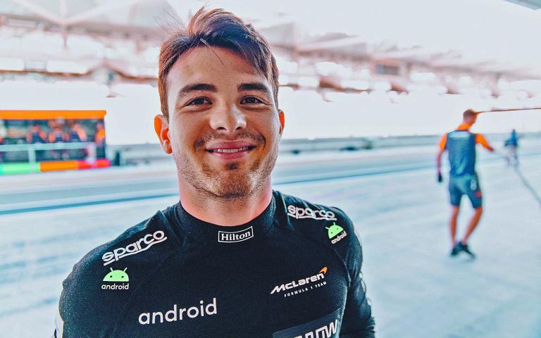 Enfocado. Pato señala que correr en el Autódromo es un sueño hecho realidad, pero hoy, sigue centrado en IndyCar. Foto: AFP