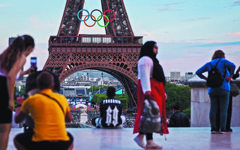 El efecto olímpico impulsó temporalmente a Francia, cuyo PMI cayó en septiembre. Foto: AFP