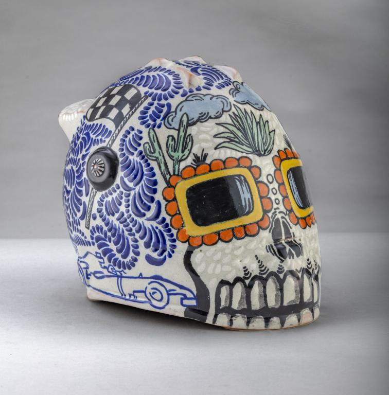 Casco de calavera en Talavera