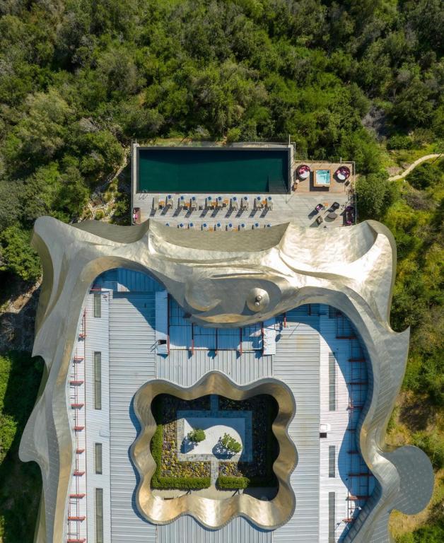 Piscina infinita en Vik Chile