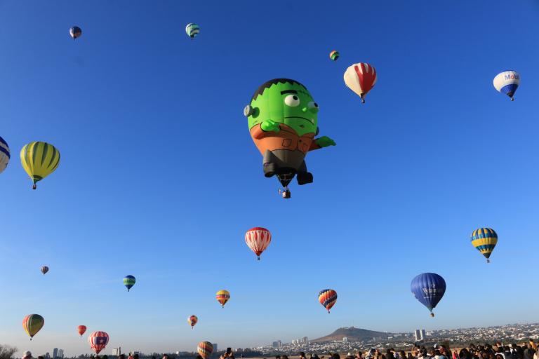 Inauguración de la Feria Internacional del Globo de León 2024