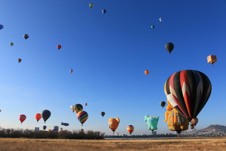 Inauguración de la Feria Internacional del Globo de León 2024