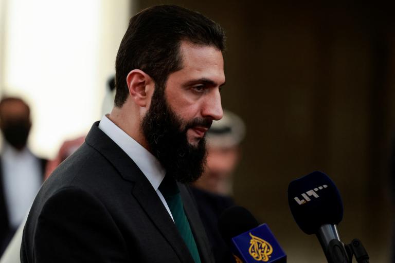 El líder de facto de Siria, Ahmed al-Sharaa, también conocido como Abu Mohammed al-Golani.