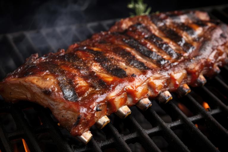 Costillitas BBQ.