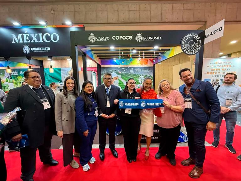 Pabellón de México y Guanajuato en FOODEX.
