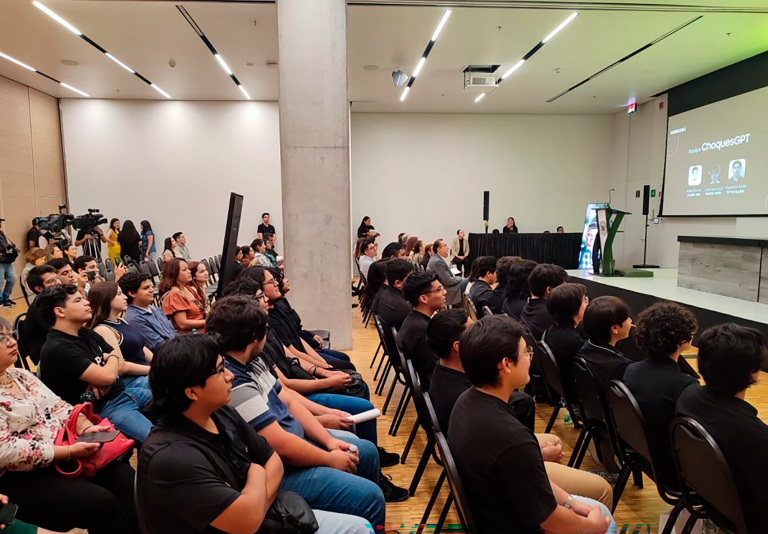 Ceremonia de clausura de Samsung Innovation Campus en México.