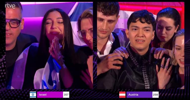 Los finalistas del concurso eran de Israel y Austria.