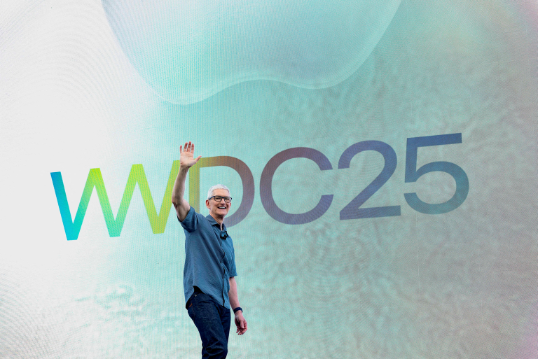 Tim Cook en la Conferencia Mundial de Desarrolladores anual.