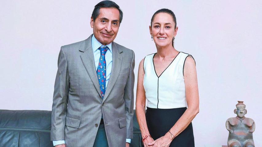 CIUDAD DE M…XICO, 04JUNIO2024.- Claudia Sheinbaum, virtual ganadora a la presidencia de la Rep˙blica, sostuvo ayer una reuniÛn con Rogelio RamÌrez de la O, secretario de Hacienda y CrÈdito P˙blico, en la que se ratificÛ la lÌnea econÛmica del paÌs rumbo a la administraciÛn federal de 2024 a 2030.

FOTO: ESPECIAL/CUARTOSCURO.COM