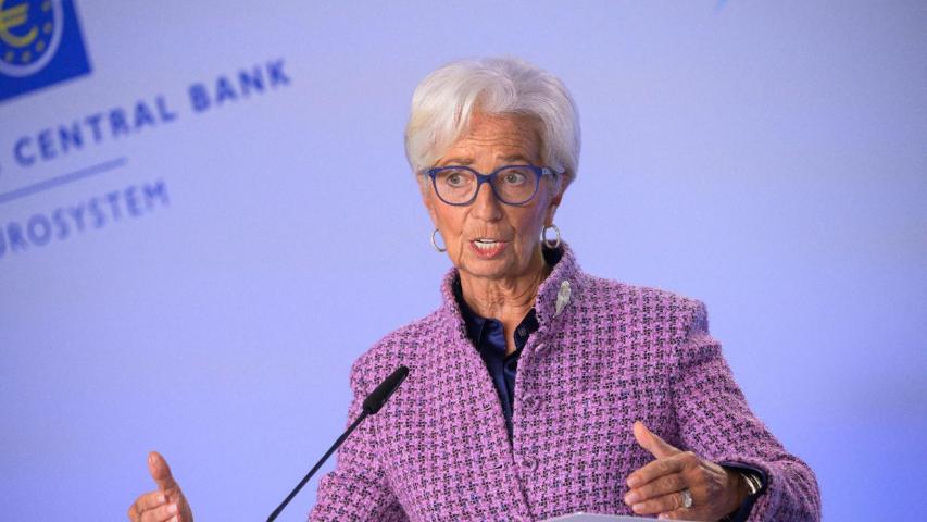 Christine Lagarde, presidenta del BCE