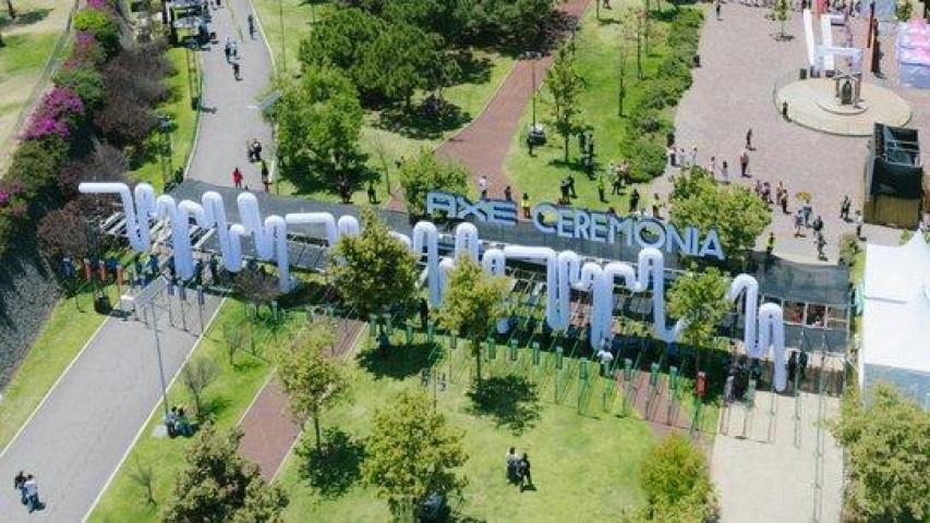 El Festival AXE Ceremonia se realizaba en el Parque Bicentenario.