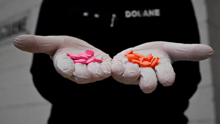 Pastillas de éxtasis.