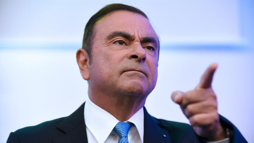 Carlos Ghosn, expresidente de Renault-Nissan. Foto: AFP