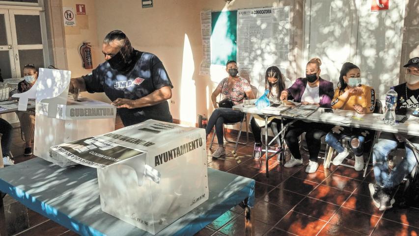 Comienza la jornada electoral en el estado de Durango para la elecci�n de gubernatura y 39 nuevas alcald�as.