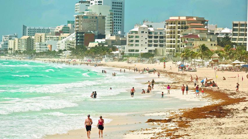 Panorámica de Cancún, Quintana Roo. Foto: Cuartoscuro