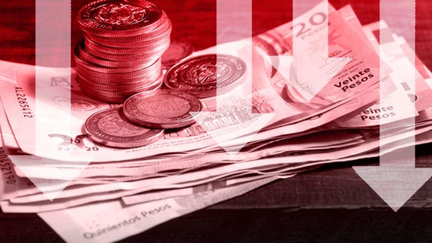 El peso mexicano cedió terreno frente al dólar al cierre de semana