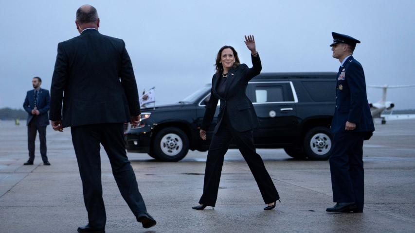 Kamala Harris, vicepresidenta de Estados Unidos y candidata a la Presidencia del país por el Partido Demócrata.